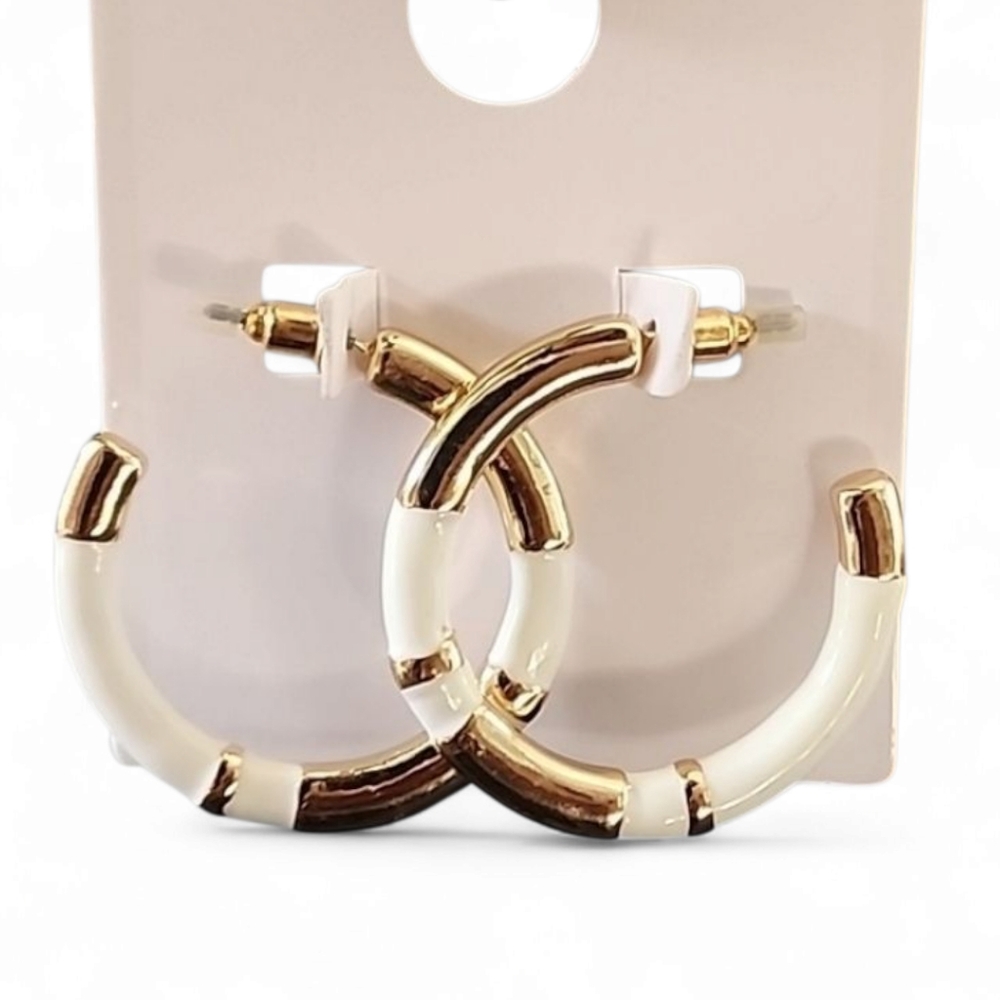 B11 Hoop Earrings - Picture 1 of 8